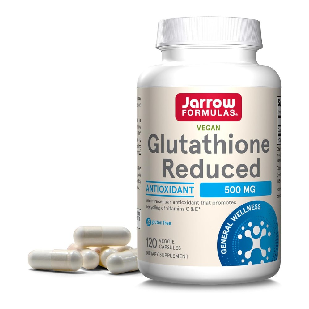 Jarrow Formulas Glutathione Reduced 500 mg – 120 kapsulas