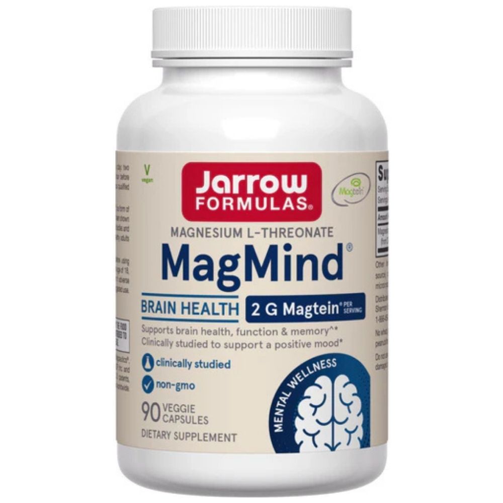 Jarrow Formulas MagMind® Magnija L-treonāts — 90 kapsulas