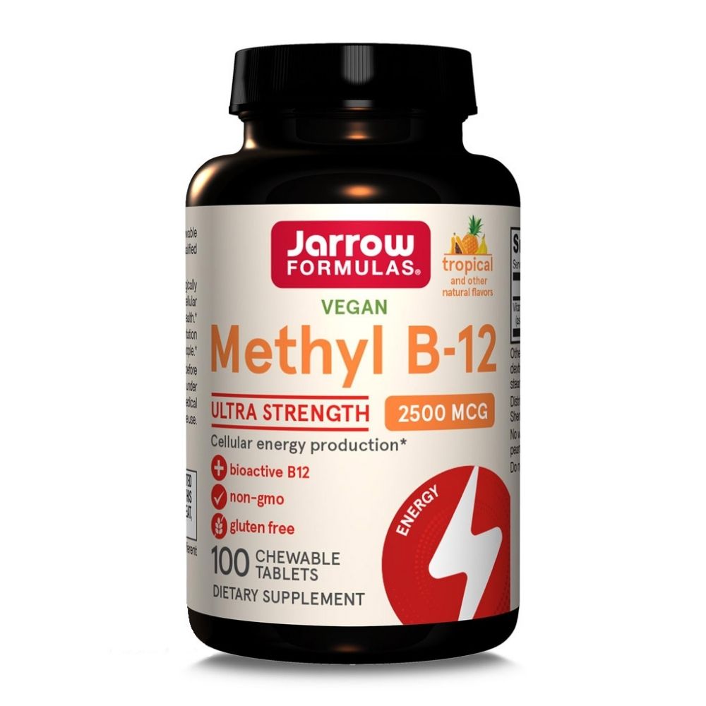 Jarrow Formulas metil B-12 2500 mcg - 100 tabletes