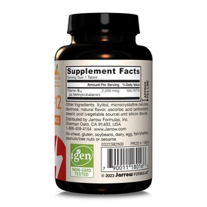 Jarrow Formulas metil B-12 2500 mcg - 100 tabletes