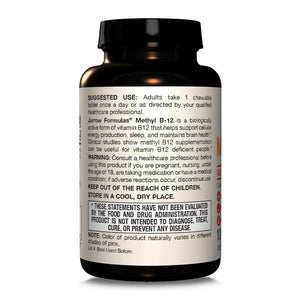 Jarrow Formulas metil B-12 2500 mcg - 100 tabletes