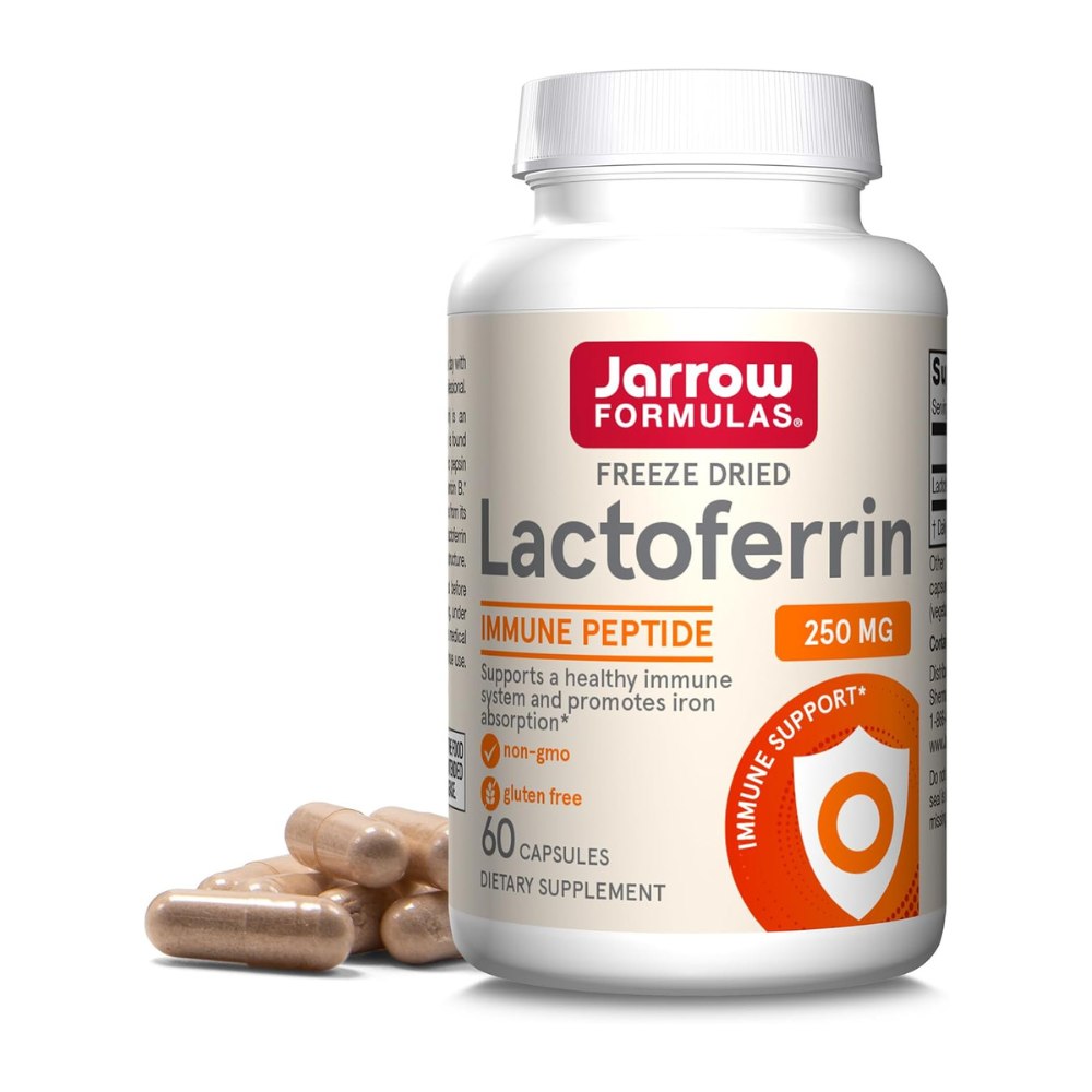 Jarrow Formulas Laktoferīns 250 mg - 60 kapsulas