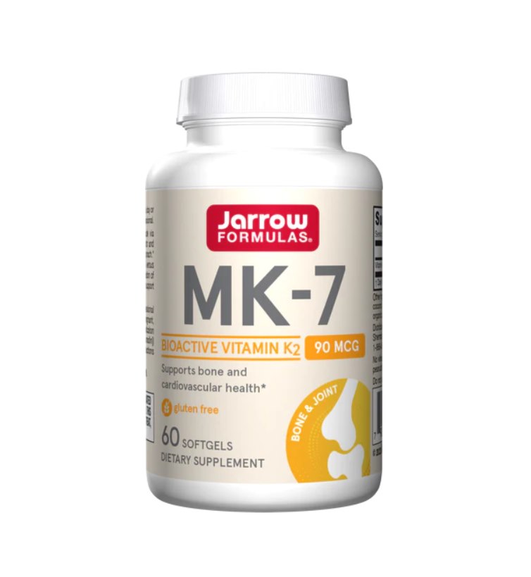 Jarrow Formulas Vitaminas K2 MK-7 90 mcg - 60 minkštųjų gelių - Magnis.lt