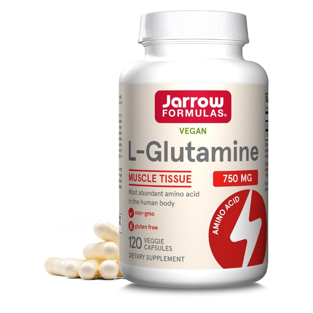 Jarrow Formulas L-glutaminas 750 mg - 120 kapsulių - Magnis.lt
