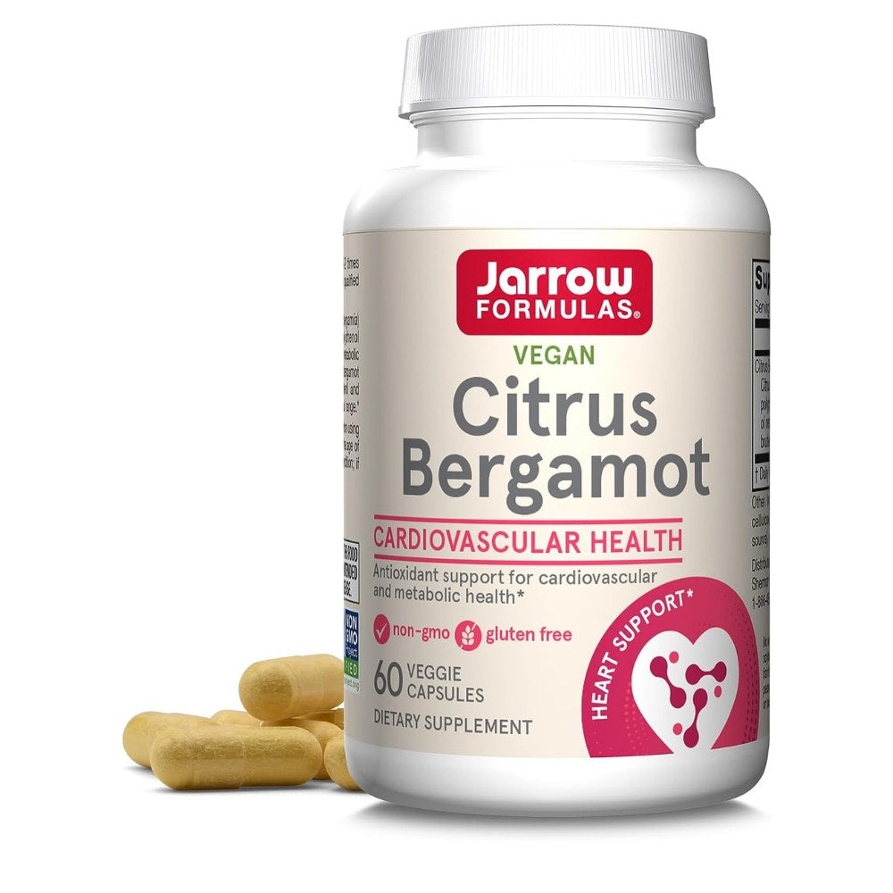 Jarrow Formulas Citrusinis bergamotas 500 mg - 60 kapsulių - Magnis.lt