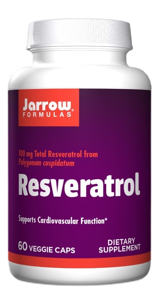 Jarrow Formulas Resveratrolis 100 mg - 60 kapsulu.