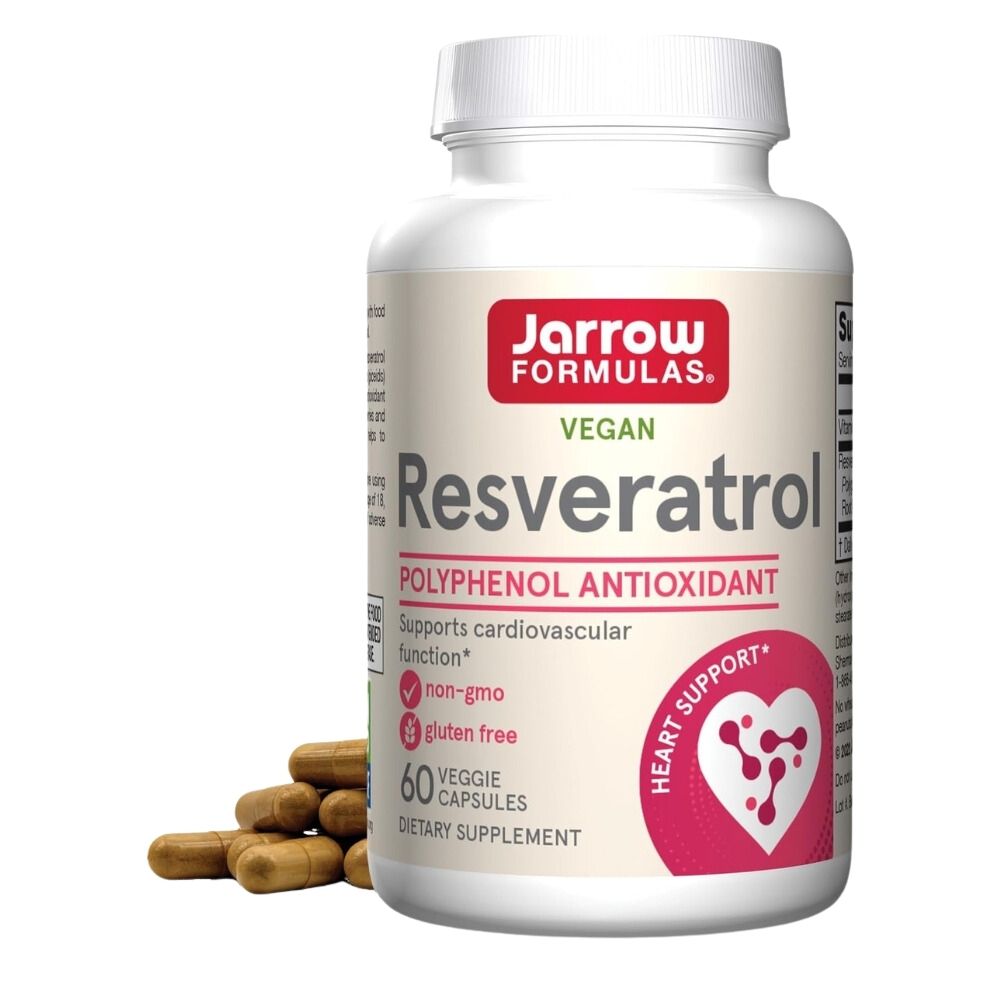 Jarrow Formulas Resveratrolis 100 mg - 60 kapsulu.