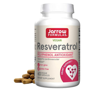 Jarrow Formulas Resveratrolis 100 mg - 60 kapsulu.