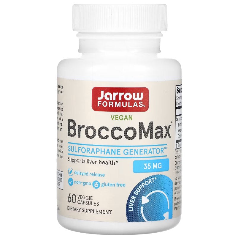Jarrow Formulas BroccoMax (sulforafāna glikozinolāts) 35 mg - 60 kapsulas