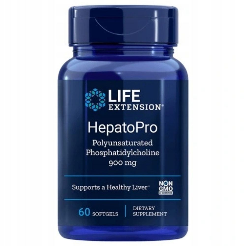Life Extension HepatoPro (polienilfosfatidilholīns) - 60 kapsulas