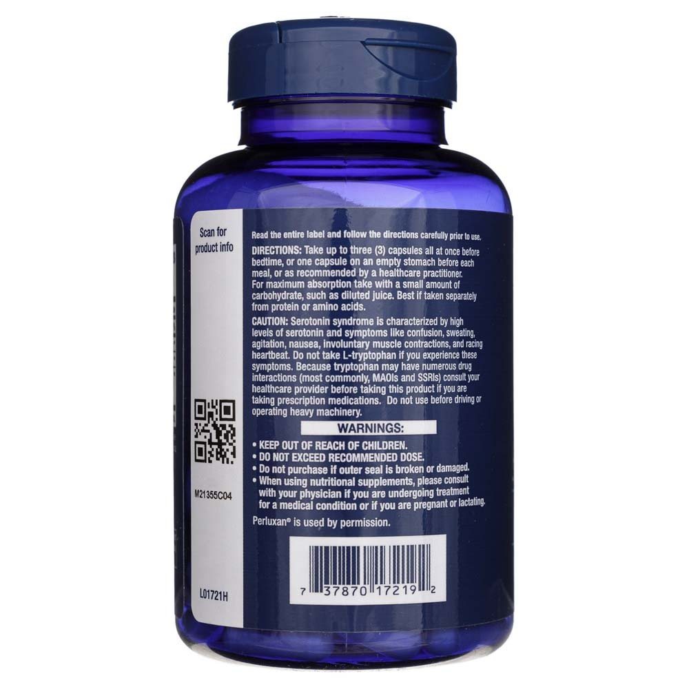Life Extension optimizētais triptofāns plus — 90 kapsulas