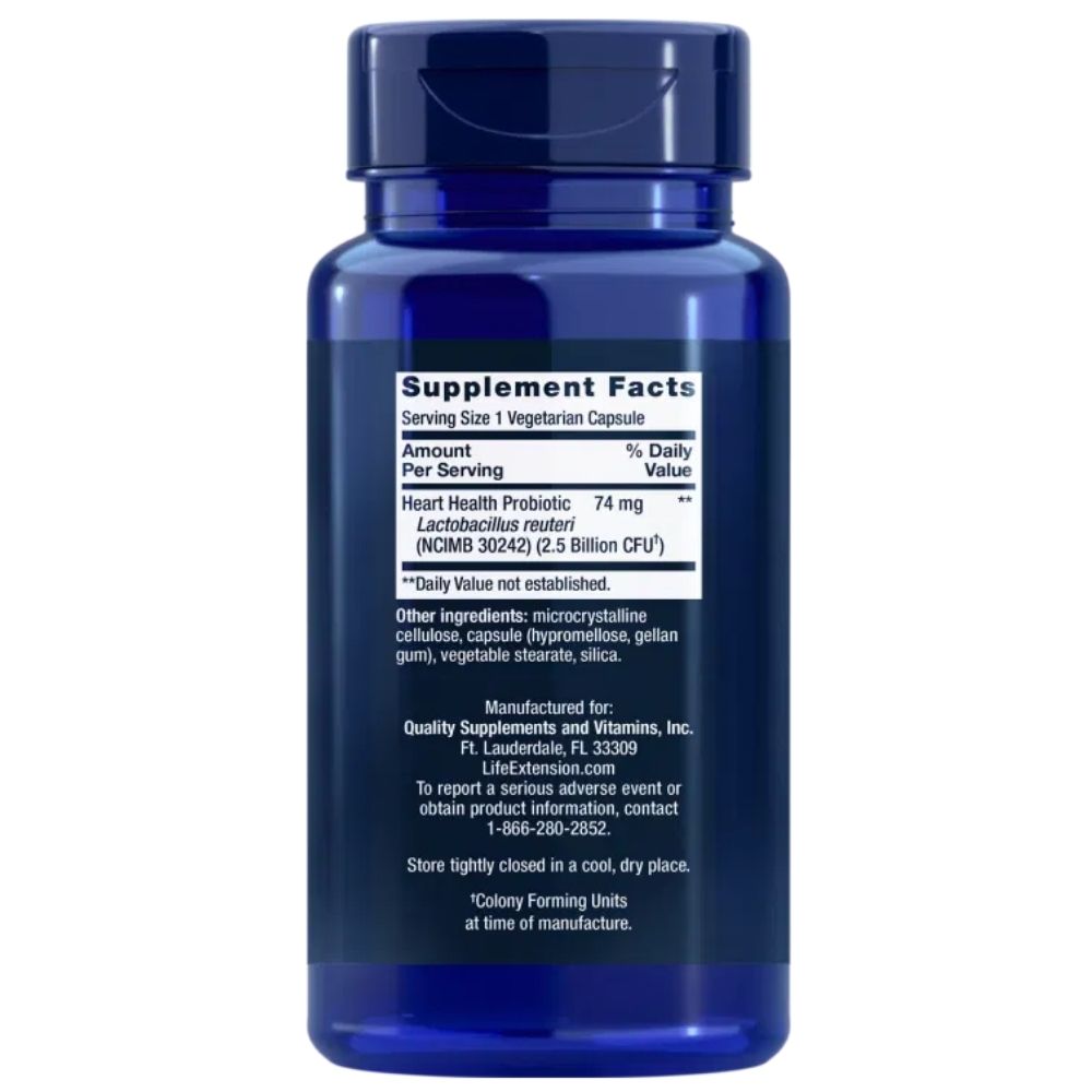 Life Extension Florassist® Heart Health - 60 kapsulas