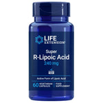 Life Extension R-alfa liposkābe (Na-RALA) - 60 kapsulas