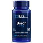 Life Extension boras 3 mg - 100 kapsulių - Magnis.lt