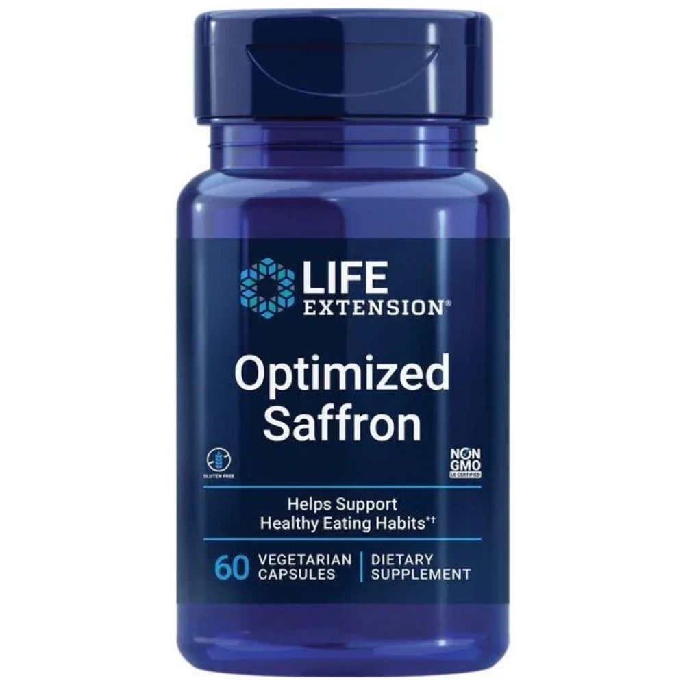 Life Extension safrāns 88,25 mg - 60 kapsulas