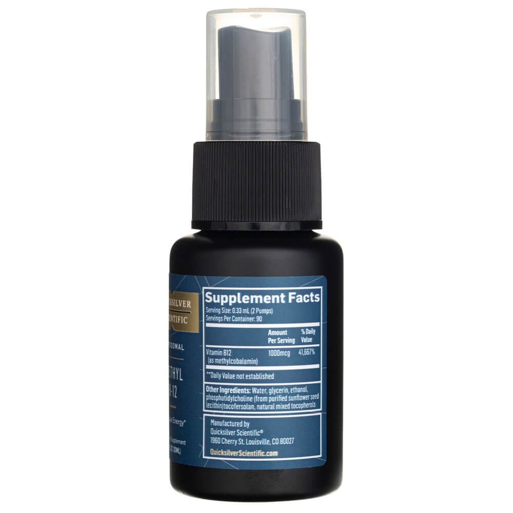 Quicksilver liposomu metila B-12 - 30 ml