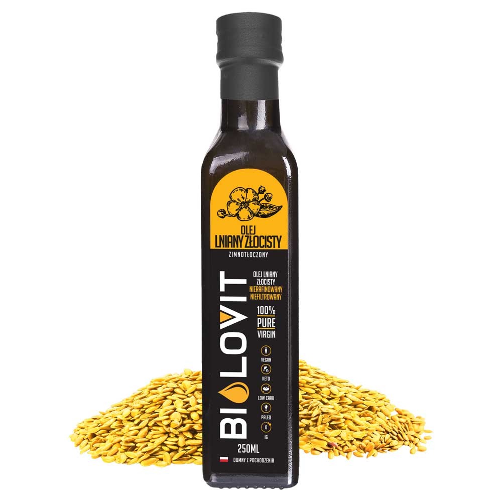 Bilovit Aukstā spieduma linsēklu eļļa - 250 ml