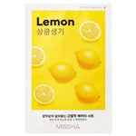 Missha izgaismojošā citrona limonādes lokšņu maska - 1 gab.