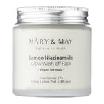 Mary&May Balinošā māla maska Lemon Niacinamide Glow - 125 g