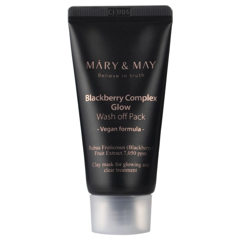 Mary&May švytinti molio maska Blackberry Complex Glow - 30 g