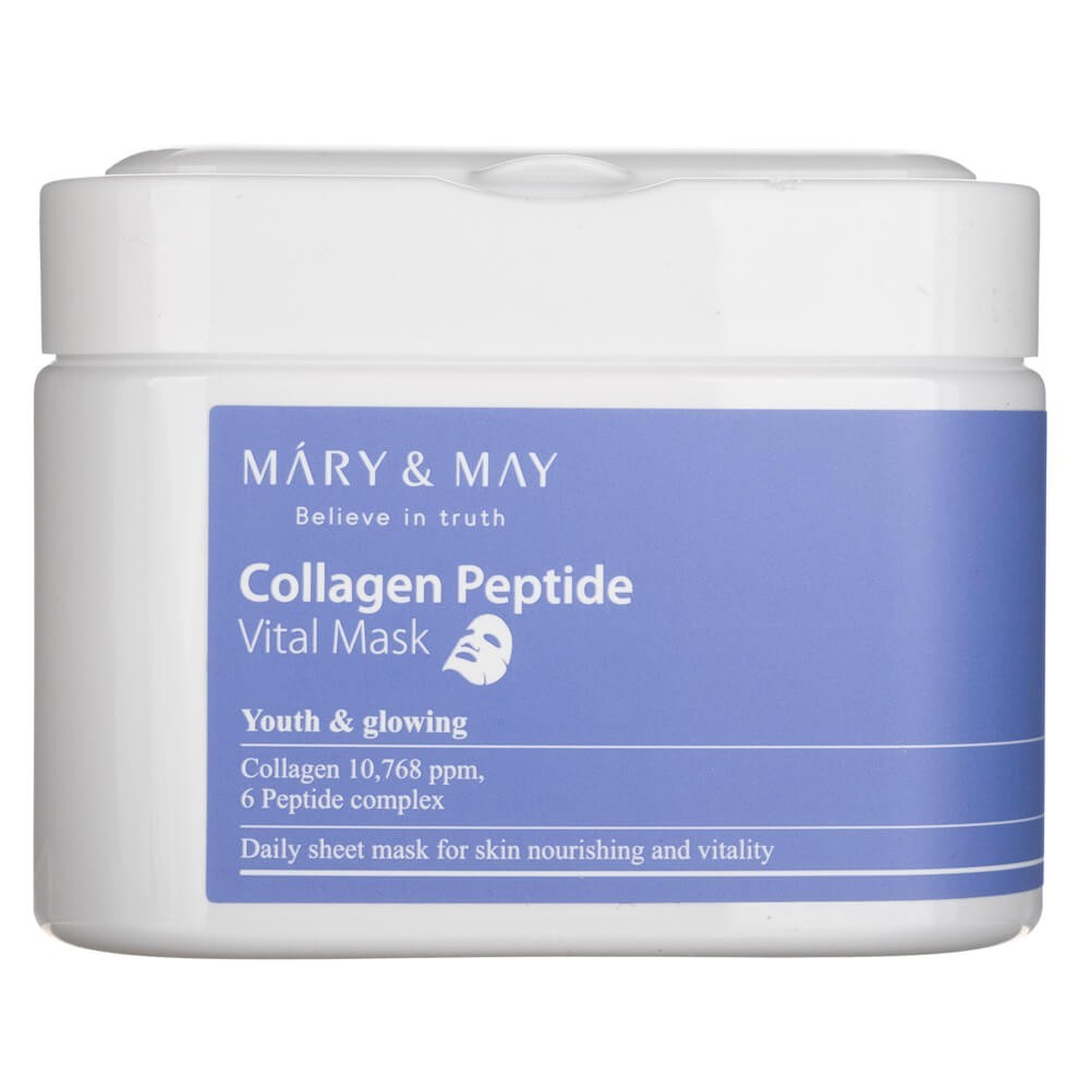 Mary&May kolagēna peptīdu maska - 30 gab.