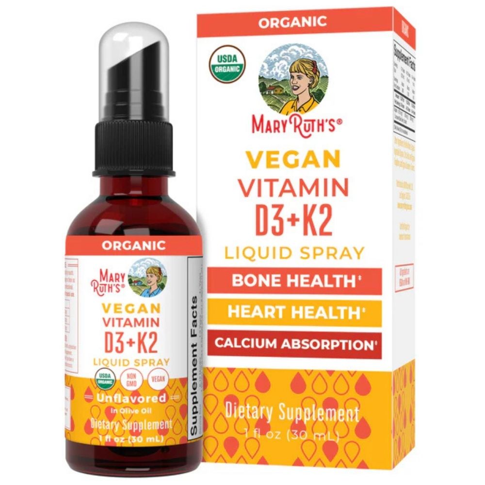 MaryRuth's D3+K2 (MK7) vitamīna aerosols – 30 ml
