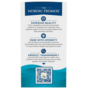 Nordic Naturals Ultimate Omega + koenzīms Q10, citrons – 120 kapsulas