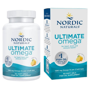 Nordic Naturals Ultimate Omega, citrinų skonio - 60 minkštųjų gelių - Magnis.lt