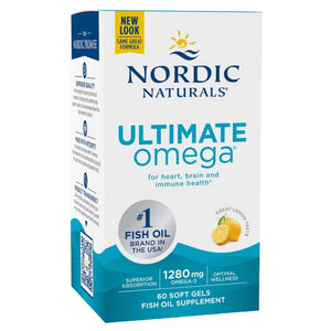 Nordic Naturals Ultimate Omega, citrinų skonio - 60 minkštųjų gelių - Magnis.lt