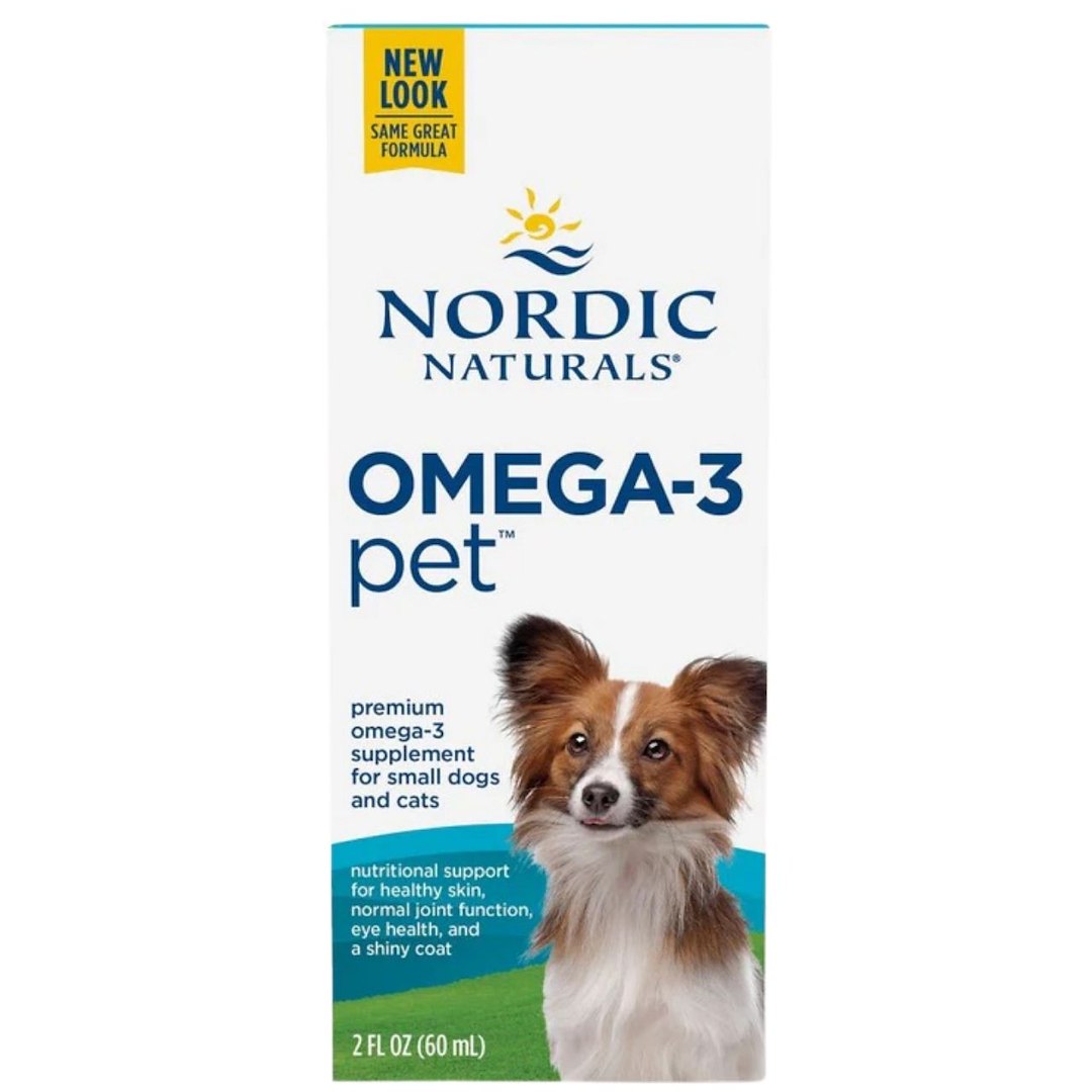 Nordic Naturals Omega-3 Pet kaķiem un suņiem — 60 ml