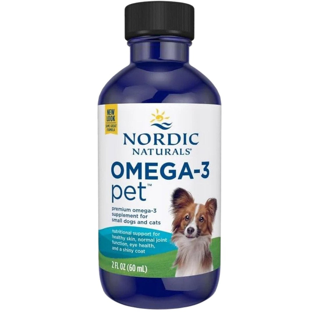 Nordic Naturals Omega-3 Pet kaķiem un suņiem — 60 ml