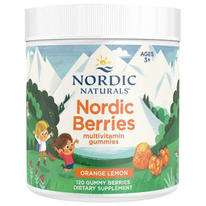 Nordic Naturals multivitamīnu želejas konfektes, apelsīnu un citronu garša - 120 gab.