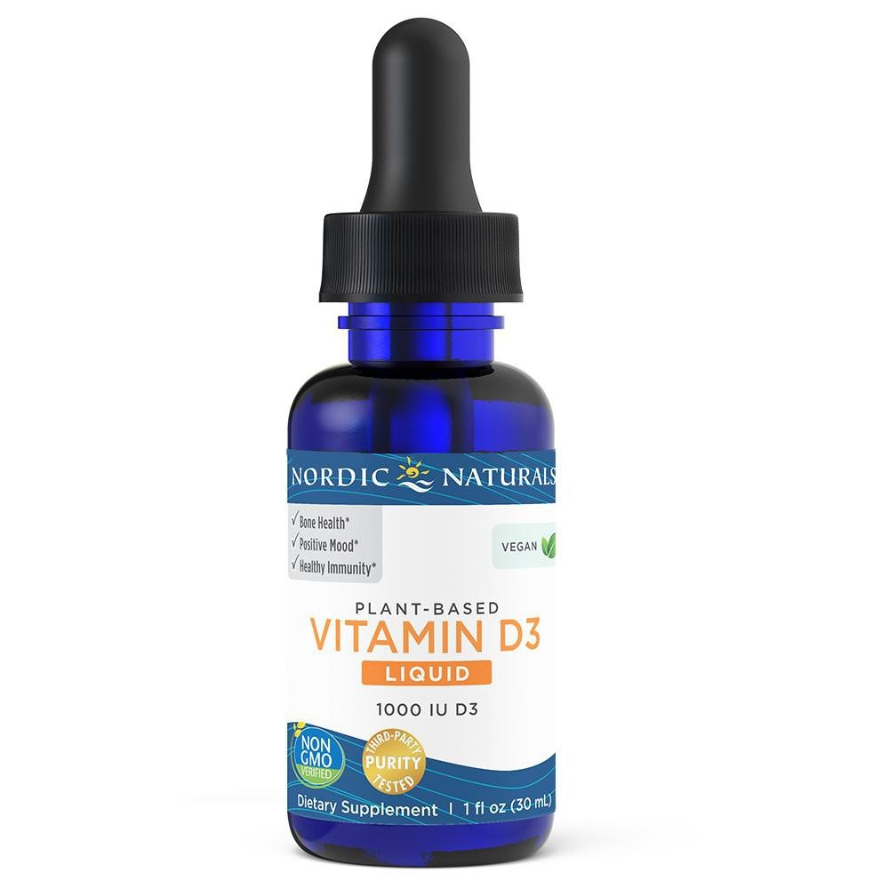 Nordic Naturals D3 vitamīna pilieni - 30 ml