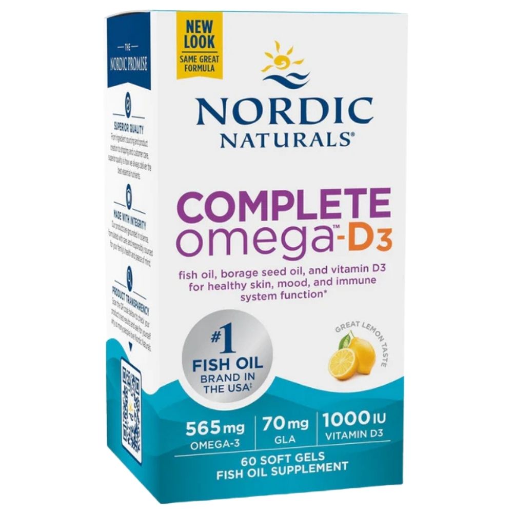 Nordic Naturals Omega Woman ar naktinių žiedų aliejumi – 120 minkštųjų kapsulių