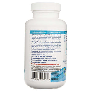 Nordic Naturals Ultimate Omega-D3 Lemon 640 mg – 120 mīksto kapsulu