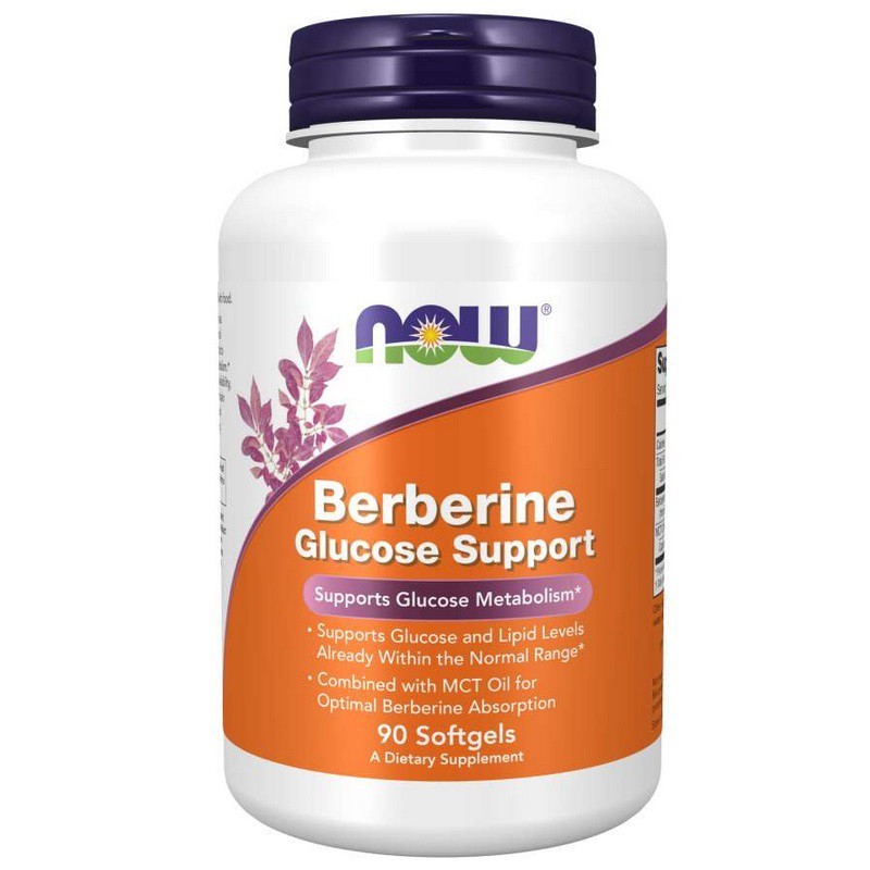 Now Foods Berberine Glucose Support - 90 kapsulių - Magnis.lt