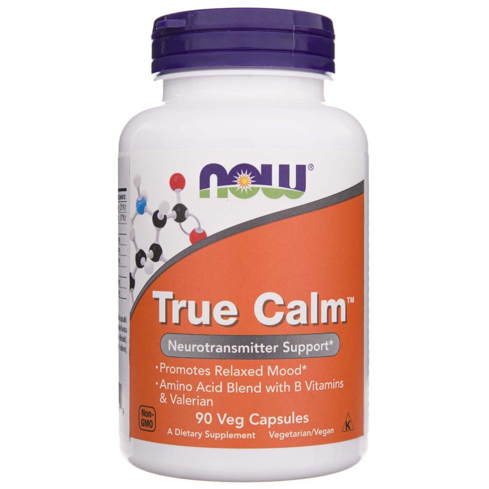 Now Foods True Calm - 90 kapsulių - Magnis.lt