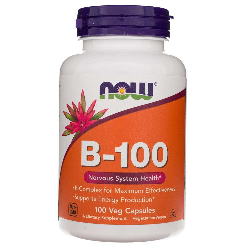 Now Foods B-100 - 100 kapsulių - Magnis.lt