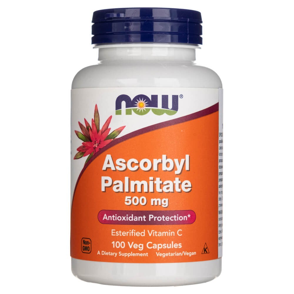 Now Foods askorbila palmitāts 500 mg - 100 kapsulas