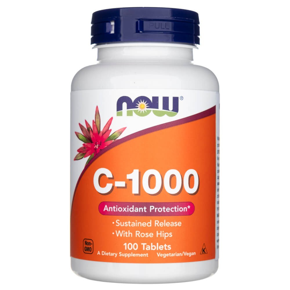 Now Foods vitaminas C-1000 - 100 tablečių - Magnis.lt