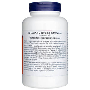 Now Foods vitaminas C-1000 kompleksas, buferēts - 180 tabletes