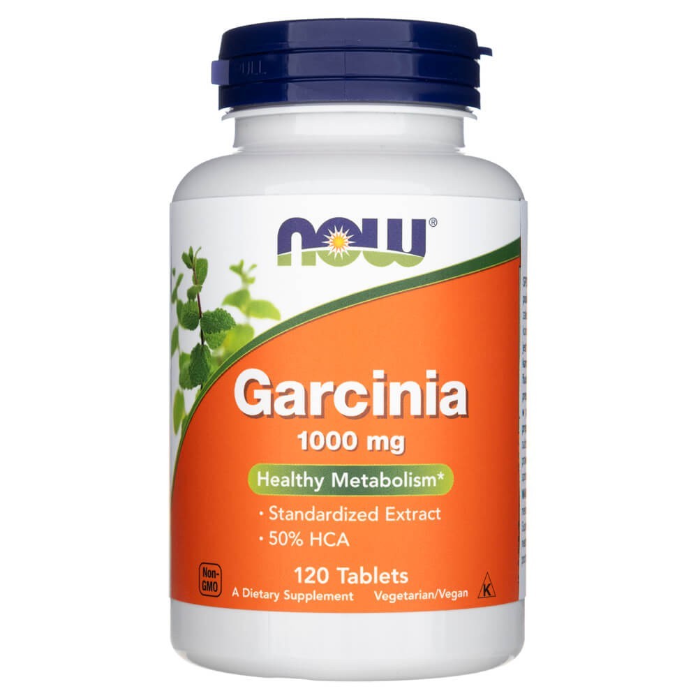 Now Foods Garcinia 1000 mg - 120 tabletes