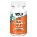 Now Foods Dzelzs komplekss 27 mg - 100 tabletes