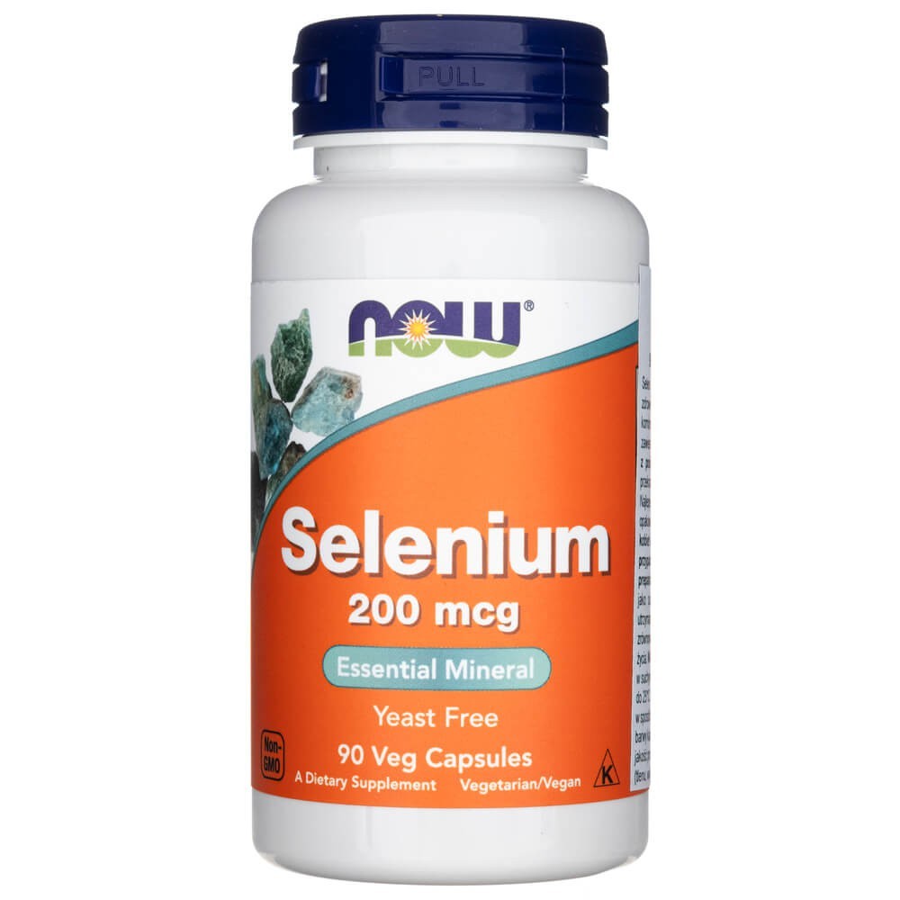 Now Foods Selenas 200 mcg - 90 kapsulių - Magnis.lt