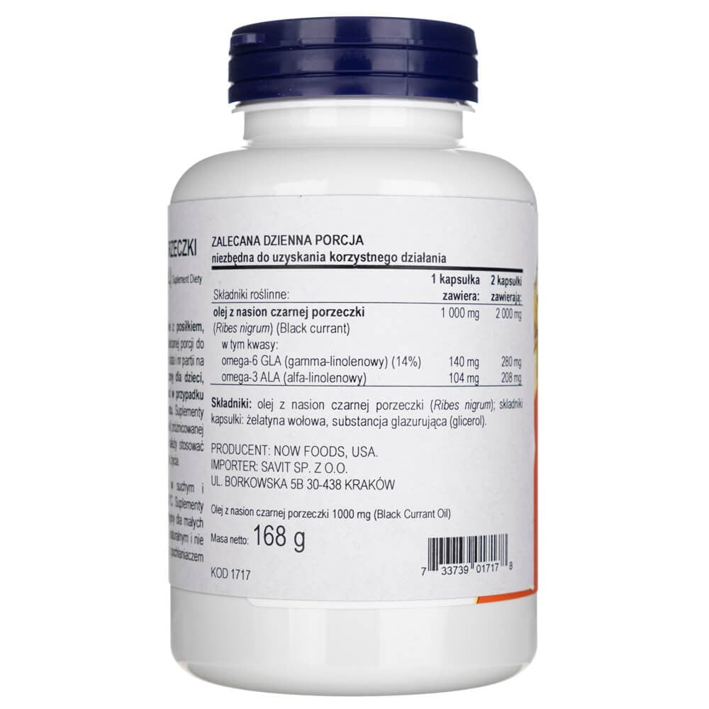 Now Foods Upeņu eļļa, dubultspēcīga 1000 mg - 100 mīkstās želejas kapsulas