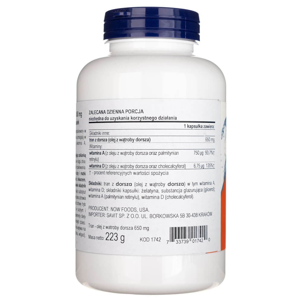 Now Foods mencu aknu eļļa 650 mg - 250 mīkstās kapsulas