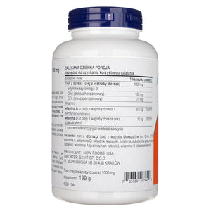Now Foods mencu aknu eļļa, īpaši stipra 1000 mg - 180 mīkstās želejas kapsulas