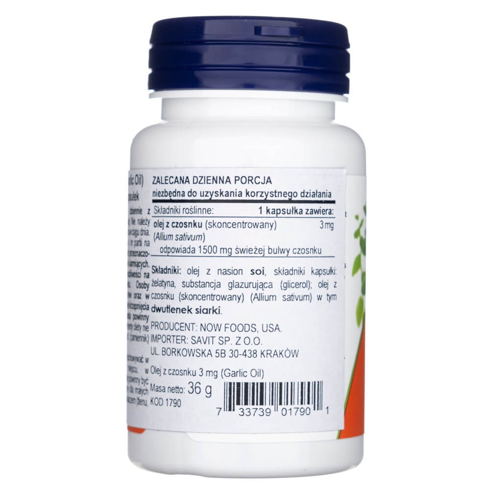 Now Foods ķiploku eļļa 1500 mg - 100 mīkstās kapsulas