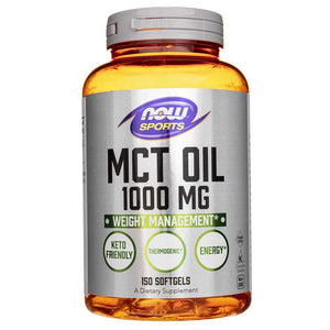 Now Foods MCT eļļa 1000 mg - 150 mīkstās želejas kapsulas