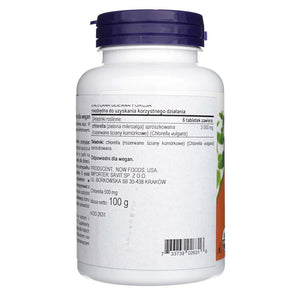 Now Foods Hlorella Certified Organic 500 mg - 200 tabletes